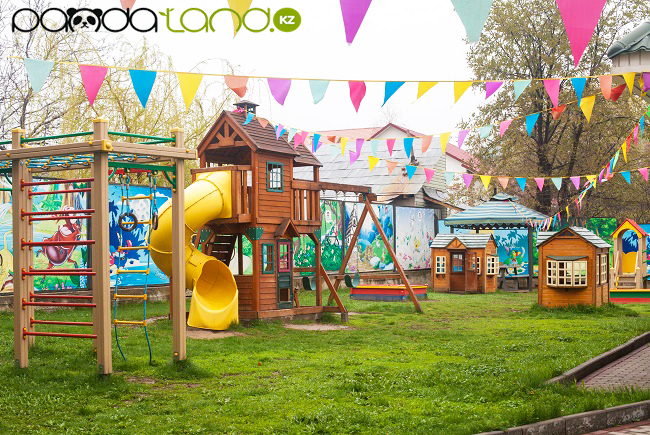 Игровая площадка детского сада «ABC» в Алматы