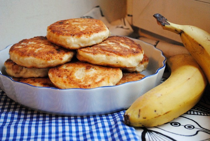 Сырники с бананами: рецепт приготовления сырников