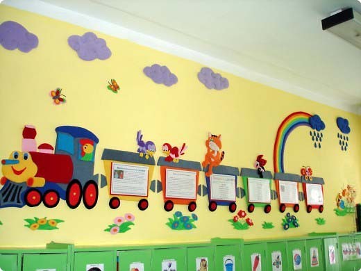 Оформление детского  сада своими руками: фото