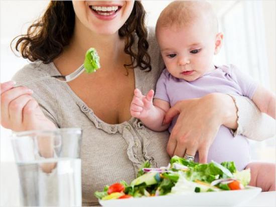 Консультации по ГВ: Питание кормящей мамы