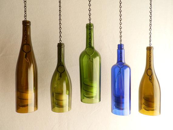 Креативное применение бутылкам