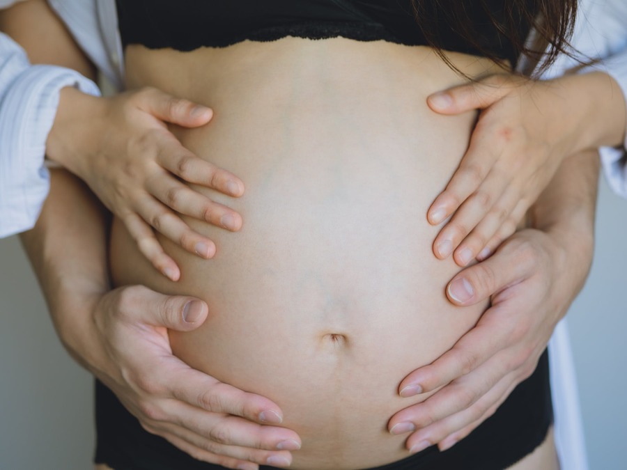 Как растет живот при беременности?