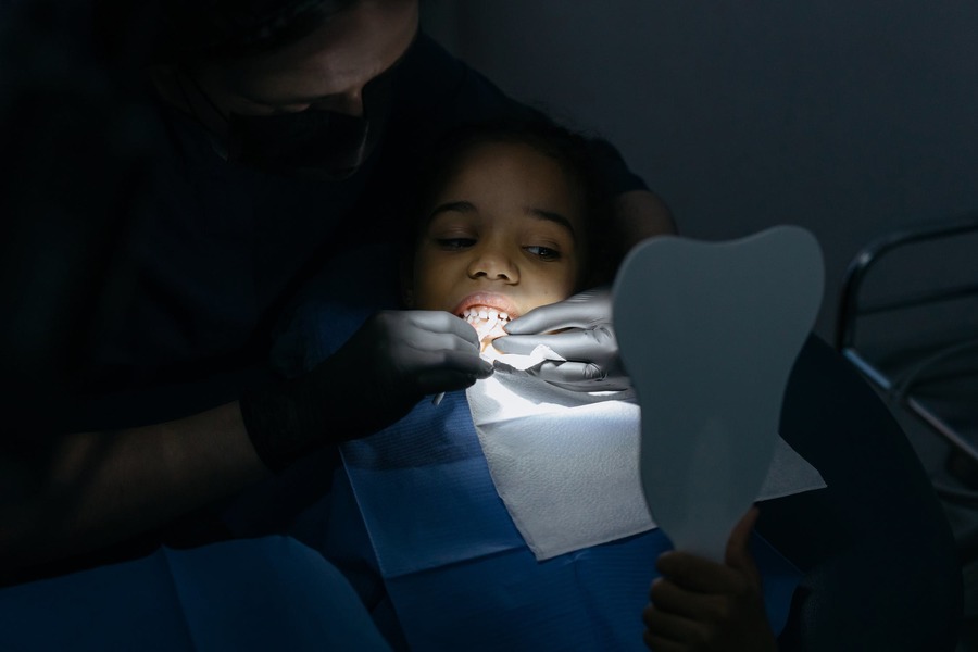 Дети у стоматолога