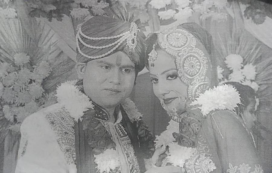 Супружеская пара Прасад Синха из Индии 