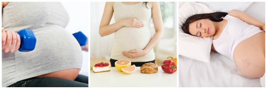 Питание во время беременности, спорт и отдых. Что можно беременным.