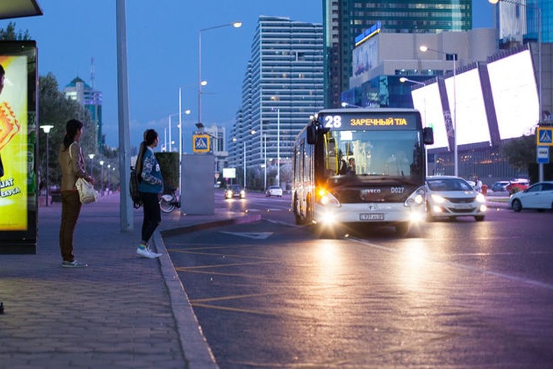 Маршруты автобусов Астана