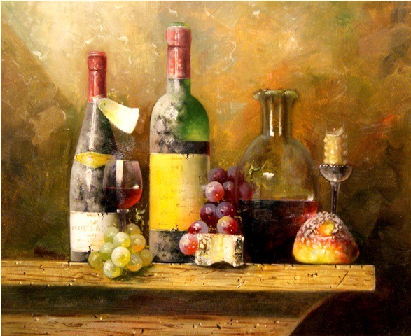 Мастер-класс «Вино и живопись»