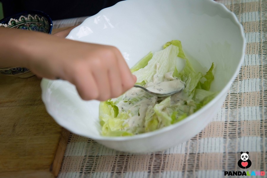 Соус для Цезаря. Готовим салат с использованием рапсового масла