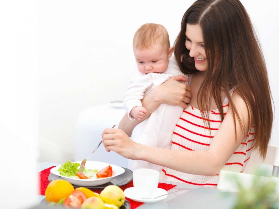 Питание при грудном вскармливании: основные принципы. Питание кормящей мамы.