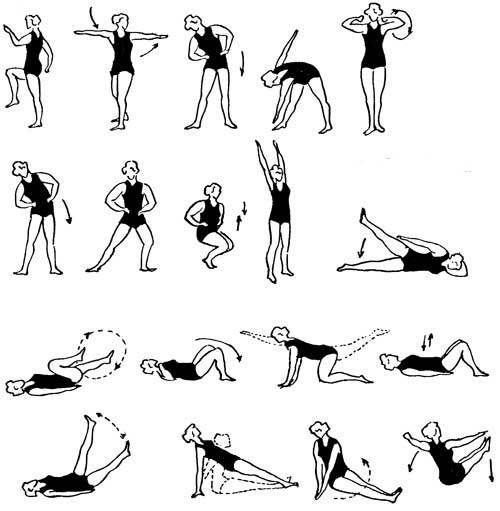 Гимнастика для беременных 2 триместр: комплекс упражнений.
