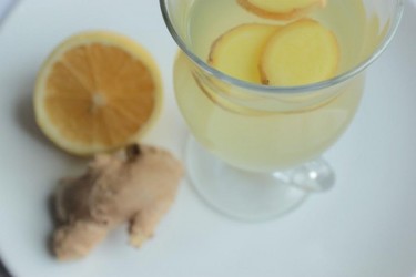 Полезный имбирный чай с лимоном