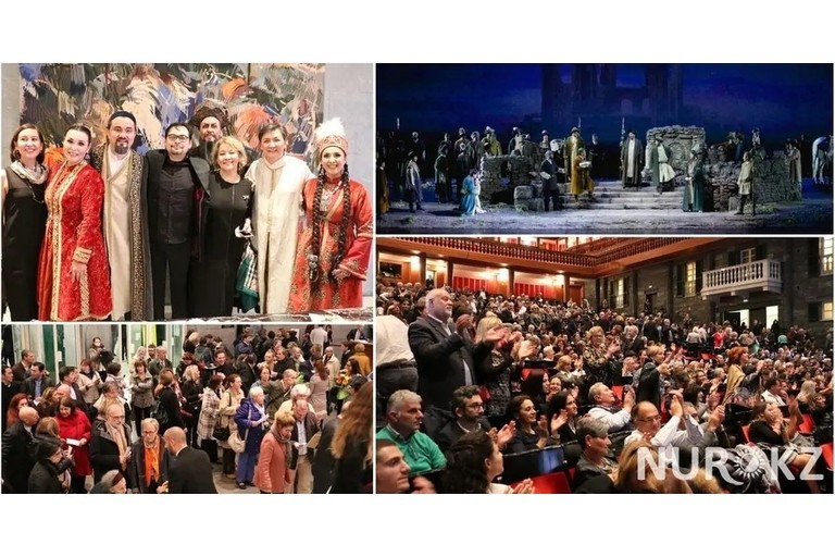 Итальянцы устроили столпотворение на казахоязычной премьере «Абая» в Италии