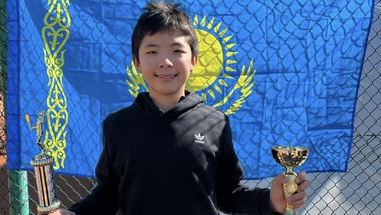 Юный теннисист Зангар Нурланулы стал победителем турнира Baseline Open в Словакии 